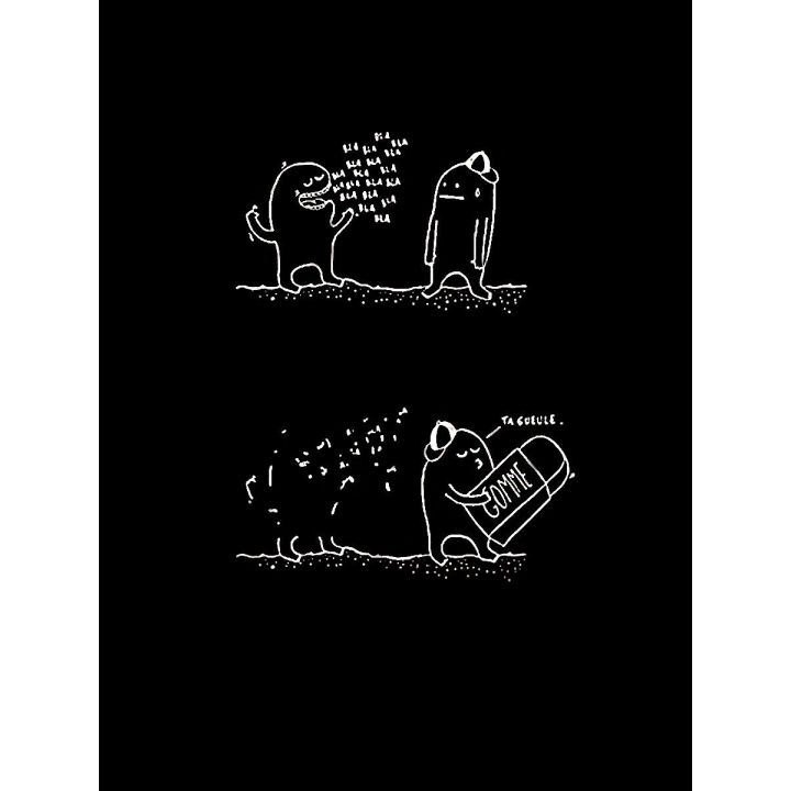 T-shirt femme "Bord(el) de Mer(de)"