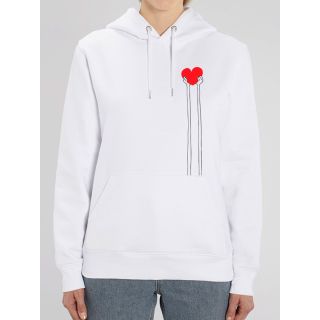 Sweat femme "Mains cœur"