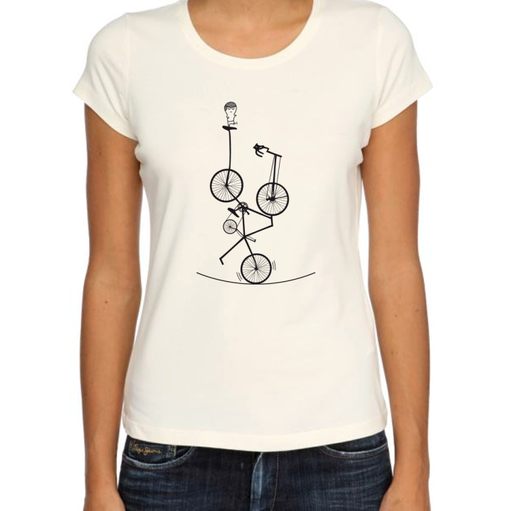 T-shirt femme "Sur le fil"