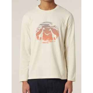 T-shirt manches longues homme "Girafe"