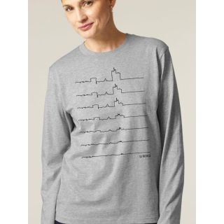 T-shirt manches longues homme "La rochelle "