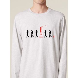 T-shirt manches longues homme "Deconnecté"