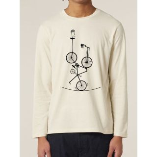 T-shirt manches longues homme "Sur le fil"