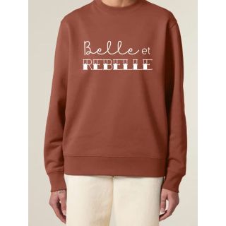 Sweat-shirt loose "Belle & Rebelle"