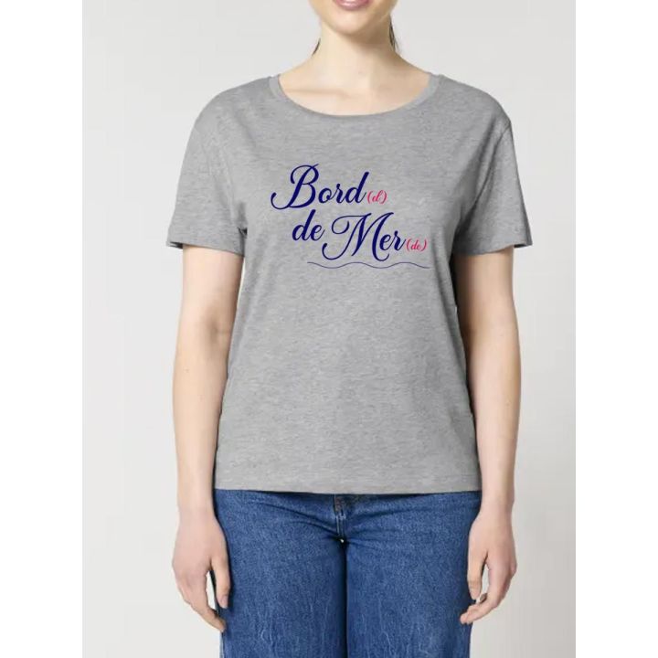 T-shirt femme Bord(el) de Mer(de)