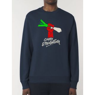Sweat-shirt homme "Green revolution"