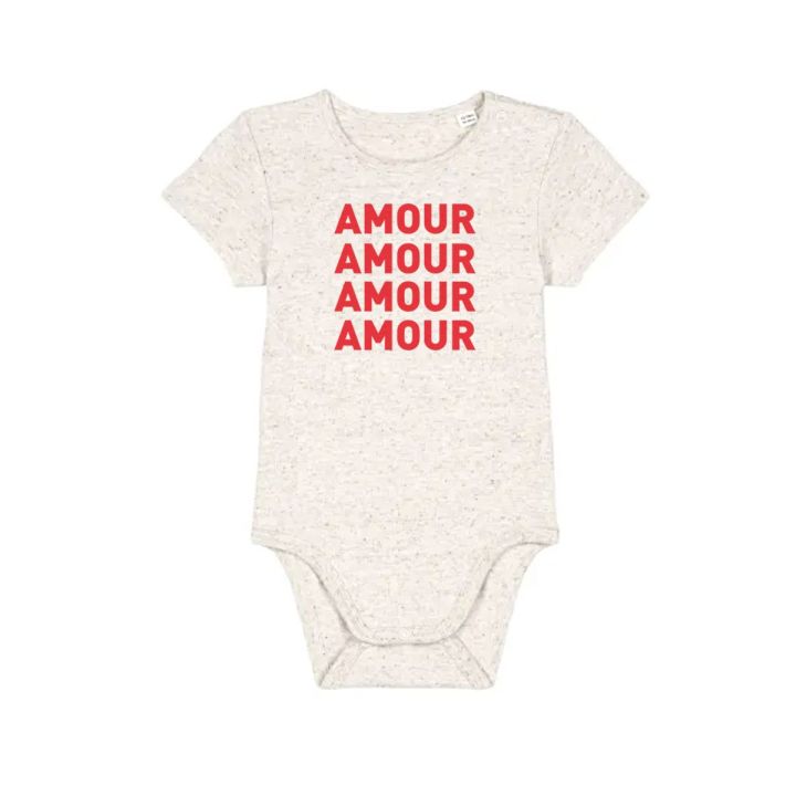 Body bébé ''Amour Amour Amour''