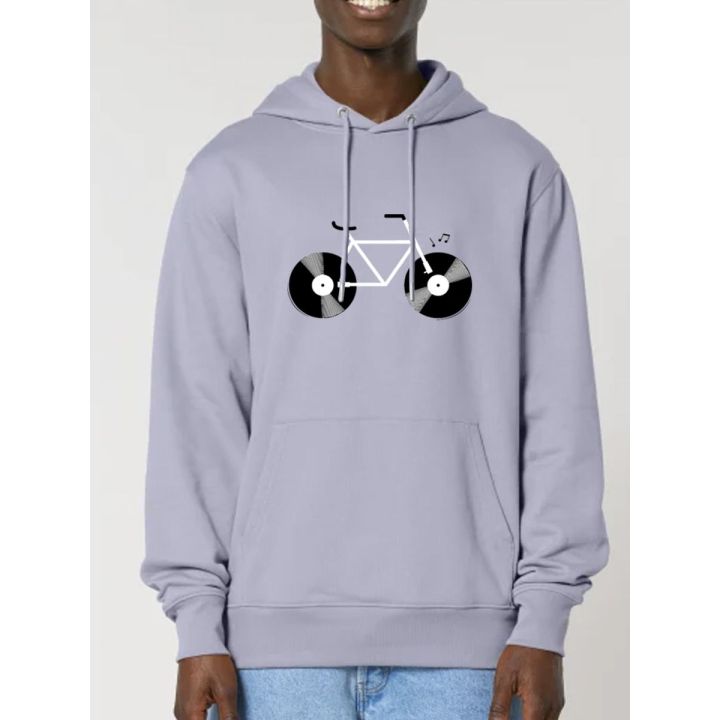 Sweat homme "Vélo vinyle"