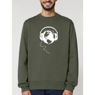 Sweat homme ''Ecoute la Terre''