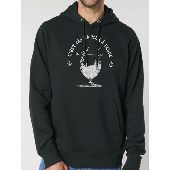 Sweat CAPUCHE "LA MER A BOIRE"
