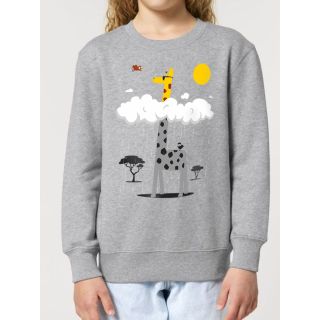 Sweat enfant "Girafe au soleil" by LeDuc