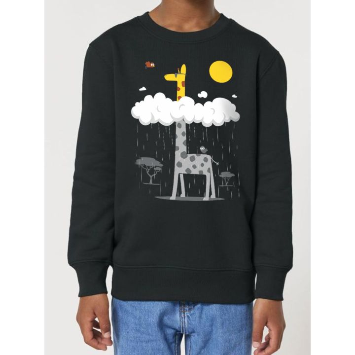 Sweat enfant "Girafe au soleil" by LeDuc