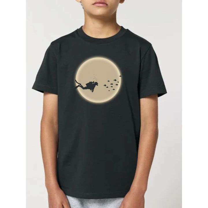 T-shirt manches courtes pour enfant "PLONGEUR DE L ESPACE" by LEDUC
