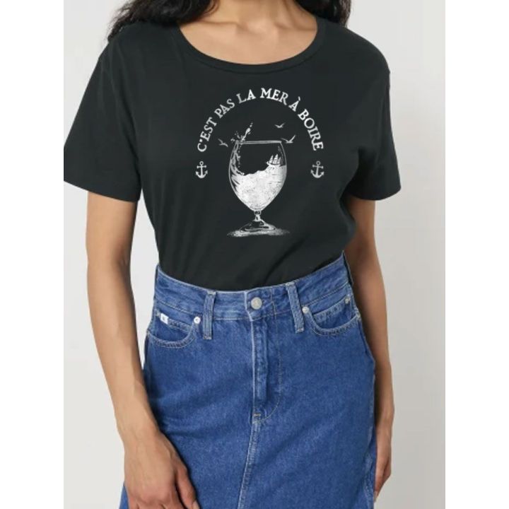 T-shirt femme "LA MER A BOIRE" by LeDuc