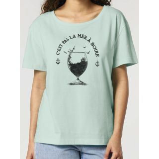 T-shirt femme "LA MER A BOIRE" by LeDuc