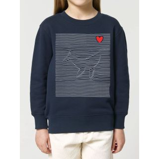 Sweat enfant "Baleine marinière"