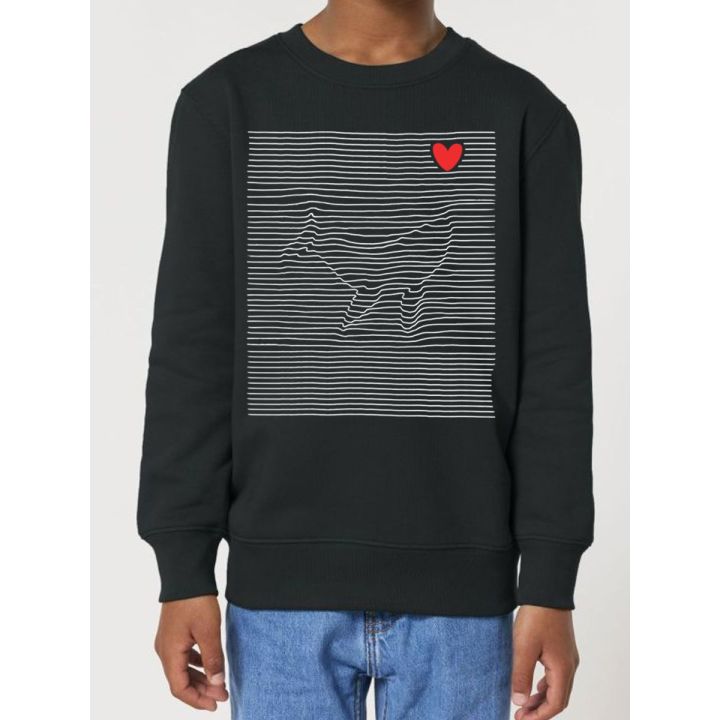 Sweat enfant "Baleine marinière"