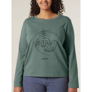 T-SHIRT MANCHES LONGUES FEMME "ENSEMBLE"