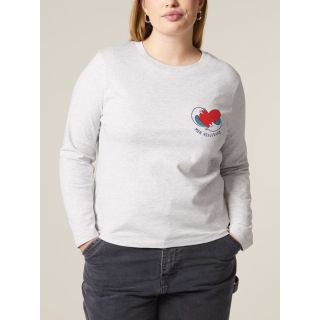 T-SHIRT MANCHES LONGUES FEMME "MER VEUILLEUSE"