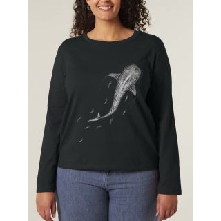T-SHIRT MANCHES LONGUES FEMME "OCEANETOILE" PAR THE INK