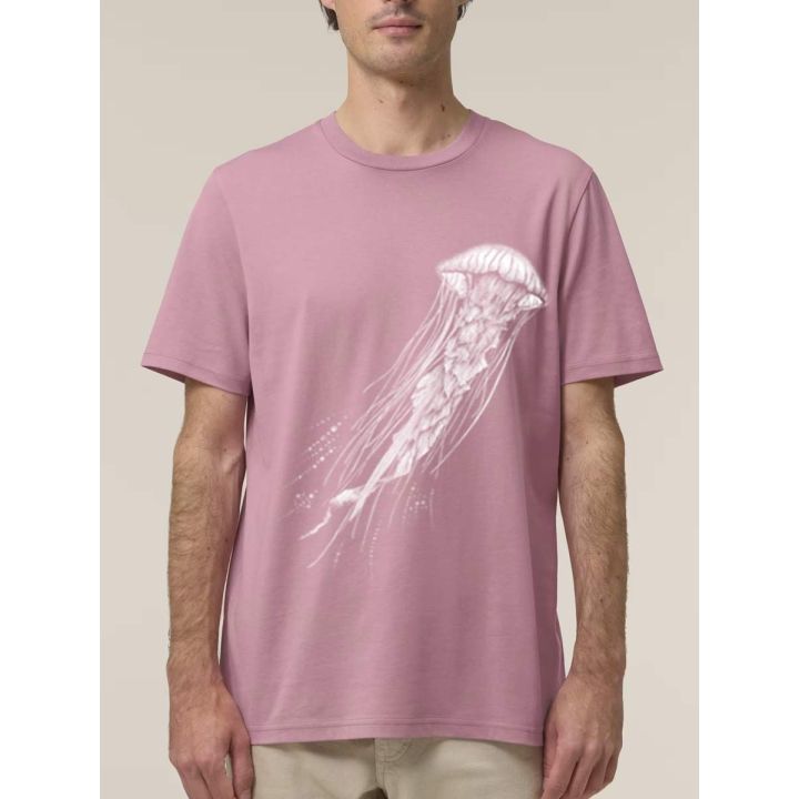 T-SHIRT HOMME MANCHES COURTES "MAINS CŒUR" PAR THE INK