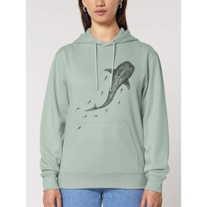 SWEAT FEMME "MAINS CŒUR" PAR THE INK