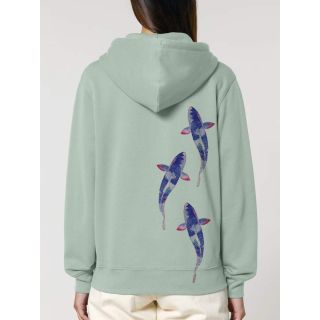 VESTE ZIP FEMME "CARPE"