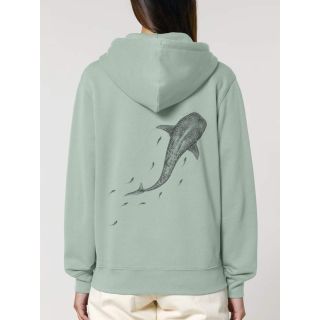  VESTE ZIP FEMME "OCEANETOILE" PAR THE INK