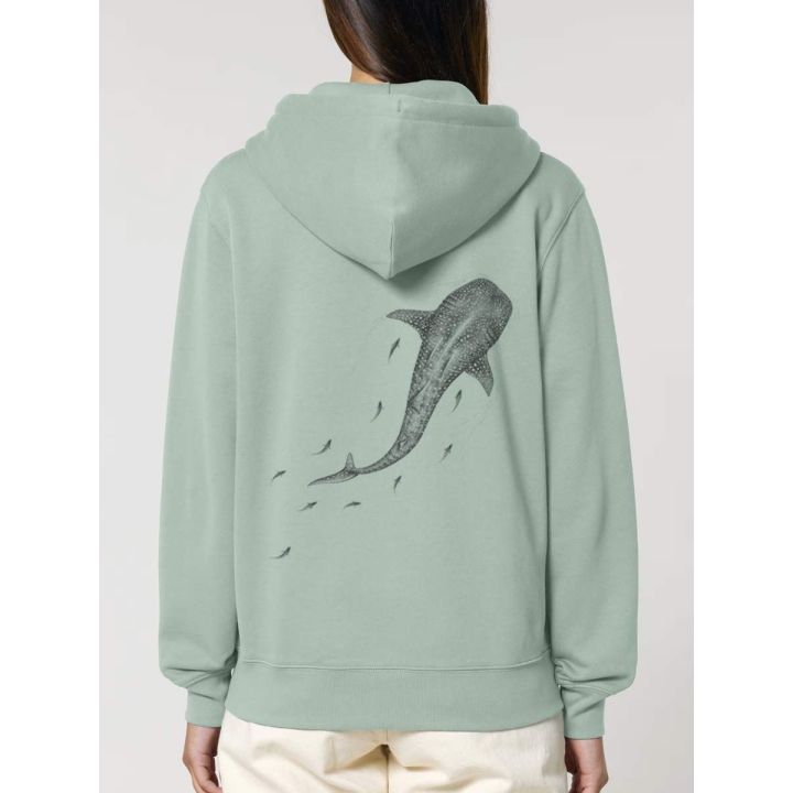  VESTE ZIP FEMME "OCEANETOILE" PAR THE INK