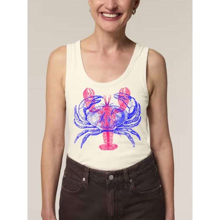Débardeur femme "HOMARD/CRABE "