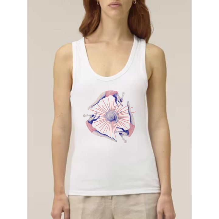 DÉBARDEUR FEMME "NAGEUSES" PAR RULIANO DES BOIS