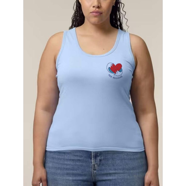  DÉBARDEUR FEMME "MER VEUILLEUSE" 