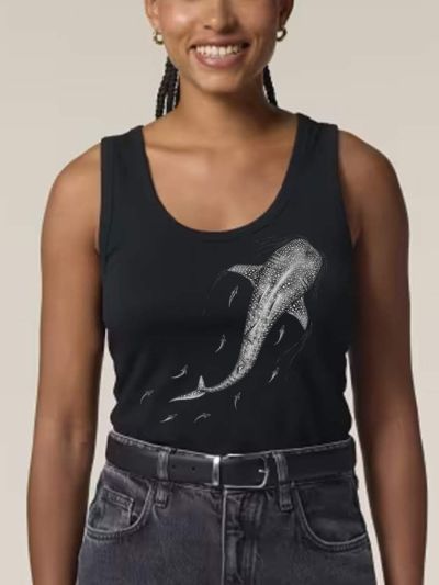  DÉBARDEUR FEMME "OCEANETOILE" PAR INK