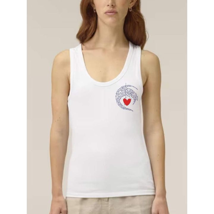  DÉBARDEUR FEMME "VAGUE DAMOUR" 