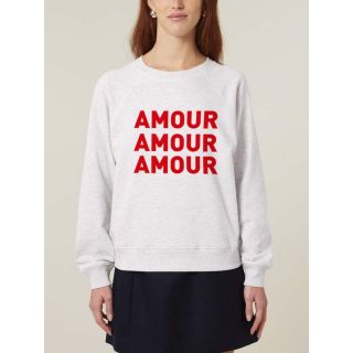 SWEAT FEMME "AMOUR AMOUR AMOUR"