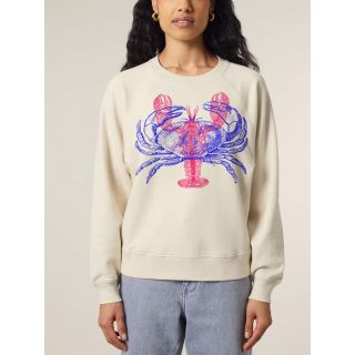 SWEAT FEMME "HOMARD/CRABE" PAR RULIANO DES BOIS