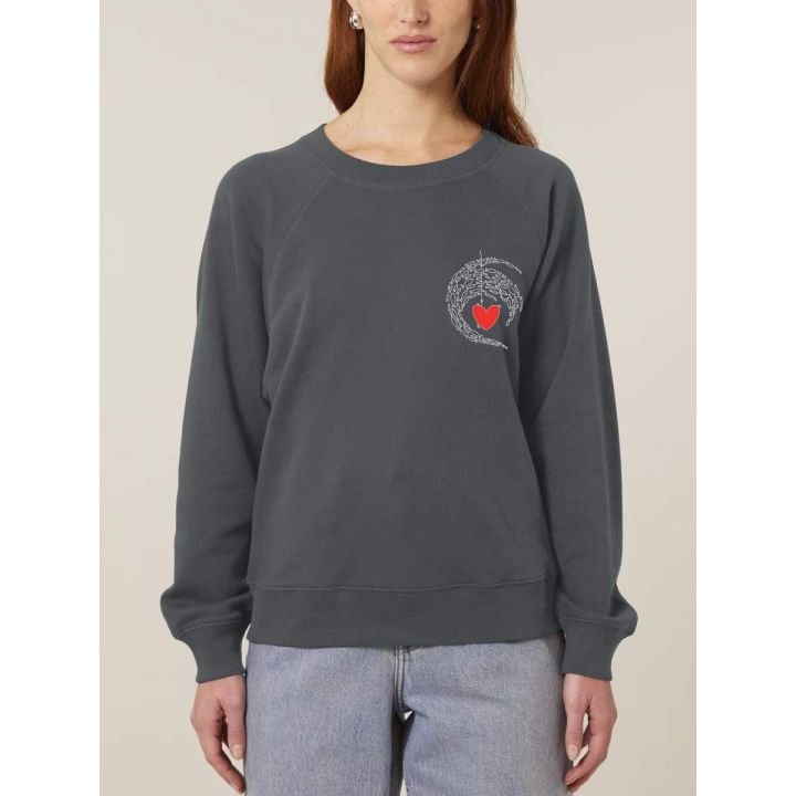   SWEAT FEMME "VAGUE DAMOUR"