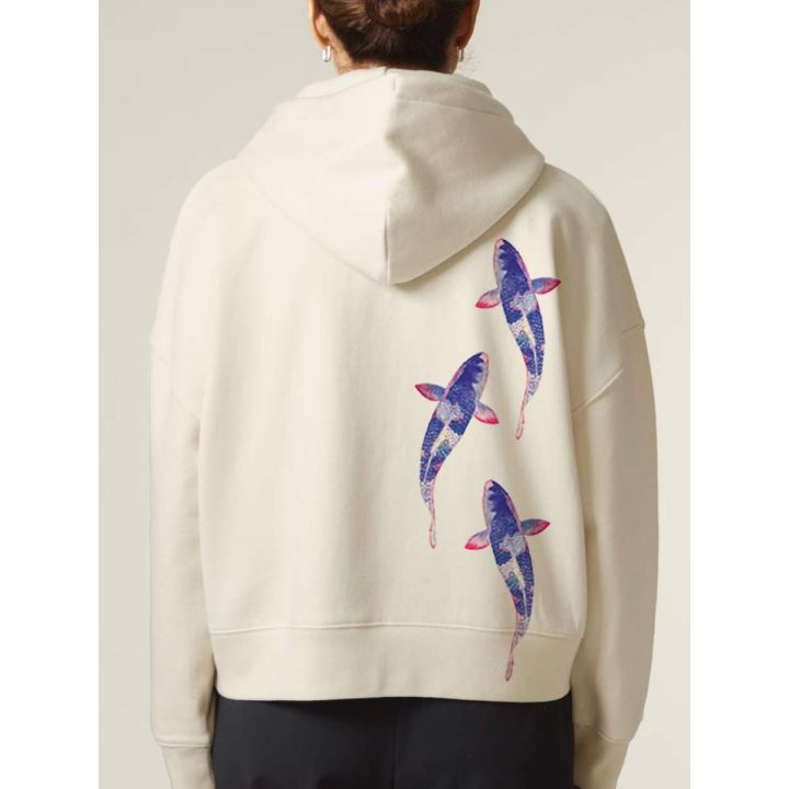 VESTE ZIP FEMME "CARPE" PAR RULIANO DES BOIS