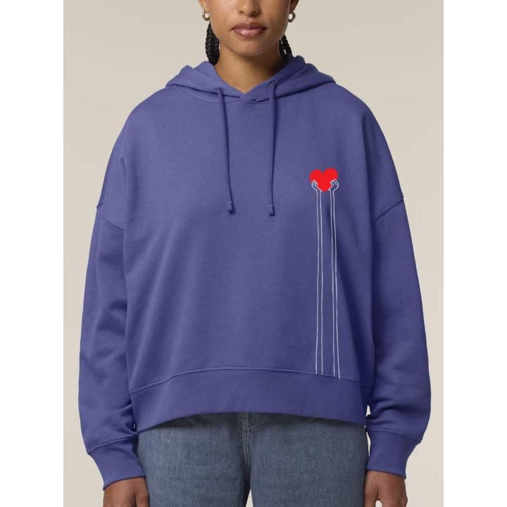 SWEAT FEMME "MAIN TENDU"