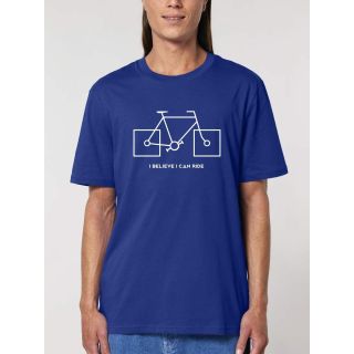 T-SHIRT HOMME "I BELIEVE I CAN RIDE" PAR LEDUC