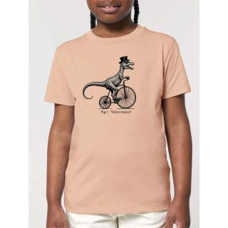T-SHIRT ENFANT "VELOCIRAPTOR" PAR LEDUC