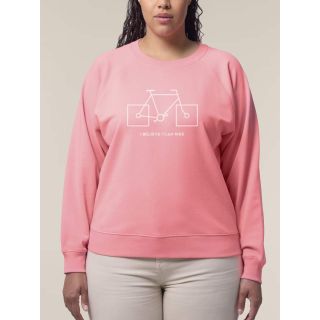 SWEAT FEMME "I BELIEVE I CAN RIDE" PAR LEDUC