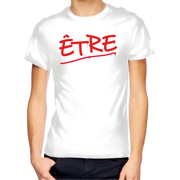 T-shirt homme "être avoir"