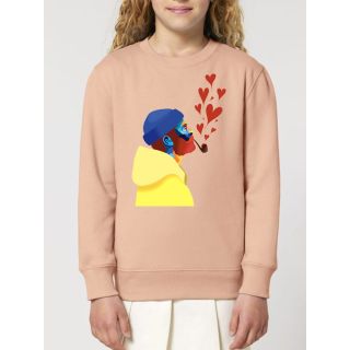 SWEAT ENFANTS "AMOUREUX DES ÉTOILES" BY ATELIER SALÉ