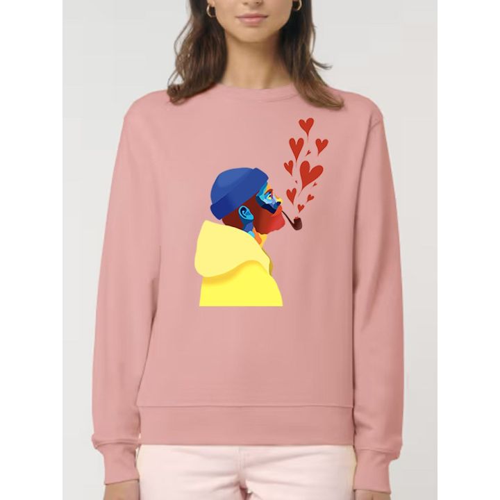 SWEAT UNISEXE "AMOUREUX DES ÉTOILES" BY ATELIER SALÉ