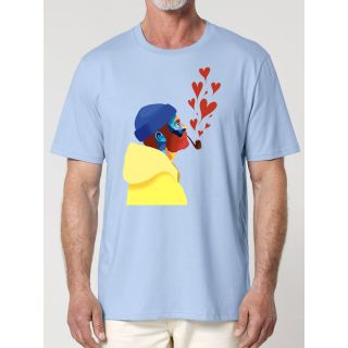 T-SHIRT HOMME "AMOUREUX DES ÉTOILES" BY ATELIER SALÉ