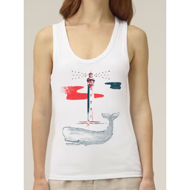 DEBARDEUR FEMME "BALEINE" BY JORDAN GENTS