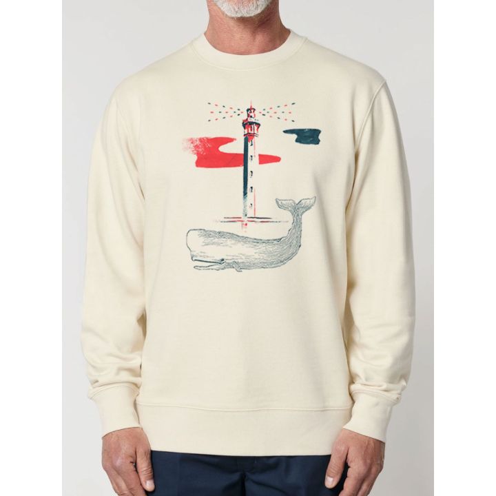 SWEAT HOMME "BALEINE" BY JORDAN GENTES
