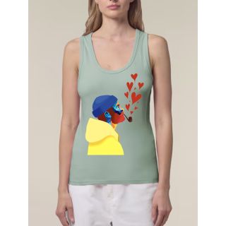 DÉBARDEUR FEMME "AMOUREUX DES ÉTOILES" BY ATELIER SALÉ