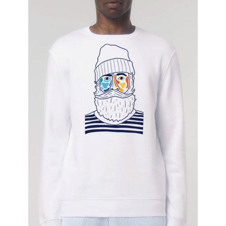 SWEAT UNISEXE COL ROND "MARIN" BY ATELIER SALÉ